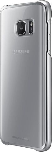 Samsung Galaxy S7 Case Clear Protective Cover - Black in Saudi Arabia