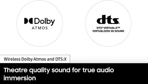 Samsung HW-S60B 3.1ch Soundbar w/Dolby Atmos, DTX Virtual:X Q Symphony, Adaptive Sound, Game Mode, Bluetooth Connection, 2022 (Renewed) in Saudi Arabia