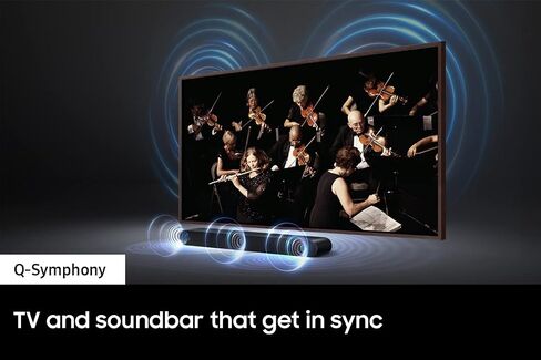 Samsung HW-S60B 3.1ch Soundbar w/Dolby Atmos, DTX Virtual:X Q Symphony, Adaptive Sound, Game Mode, Bluetooth Connection, 2022 (Renewed) in Saudi Arabia