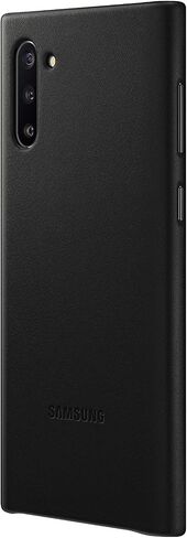 Samsung Galaxy Note10 Case, Leather Back Protective Cover - White (US Version with Warranty) - EF-VN970LWEGUS in Saudi Arabia