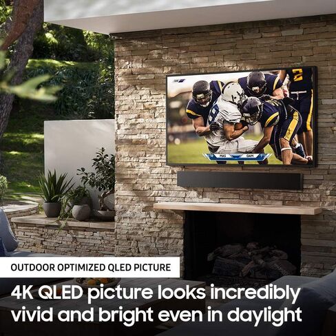 Samsung QN65LST7TA The Terrace 65" Outdoor-Optimized QLED 4K UHD Smart TV with a Complete Terrace Bundle That Includes a Soundbar, Full Motion Wall Mount, and TV Dust Cover (2020) in Saudi Arabia