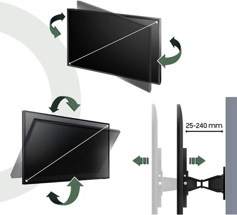 Samsung QN65LST7TA The Terrace 65" Outdoor-Optimized QLED 4K UHD Smart TV with a Complete Terrace Bundle That Includes a Soundbar, Full Motion Wall Mount, and TV Dust Cover (2020) in Saudi Arabia