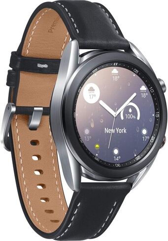 Samsung Galaxy Watch3 GPS Smartwatch (Bluetooth, 41mm, Mystic Silver) (Renewed) in Saudi Arabia