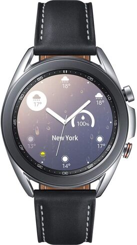 Samsung Galaxy Watch3 GPS Smartwatch (Bluetooth, 41mm, Mystic Silver) (Renewed) in Saudi Arabia