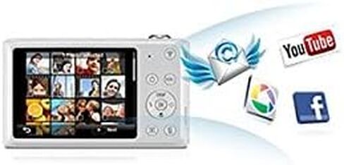 سامسونج WB1100F كاميرا رقمية مع تكبير بصري 35x، شاشة 3 بوصة، ال سي دي و فيديو اتش دي 720 بكسل - لون أسود in Saudi Arabia