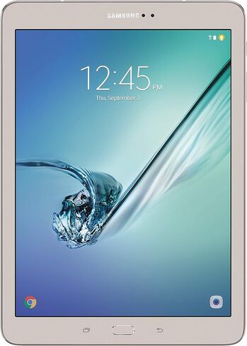 Samsung Galaxy Tab S2 SM-T813NZDEXAR 9.7-Inch 32 GB Wifi Tablet (Gold) (Renewed) in Saudi Arabia