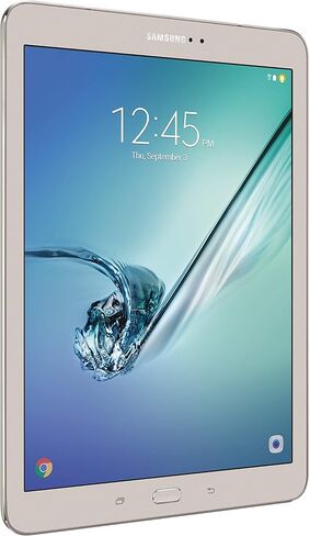 Samsung Galaxy Tab S2 SM-T813NZDEXAR 9.7-Inch 32 GB Wifi Tablet (Gold) (Renewed) in Saudi Arabia