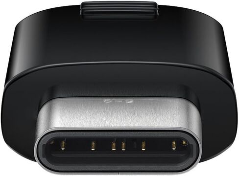 Samsung USB-C at Micro USB Adapter, EE-GN930, Black - Suitable for Galaxy A3 A320F, Galaxy A5 A520F, Galaxy S8 G950F, Galaxy S8+ G955F, Galaxy Tab S3 T820, Galaxy Tab S3 T825 LTE /4G in Saudi Arabia