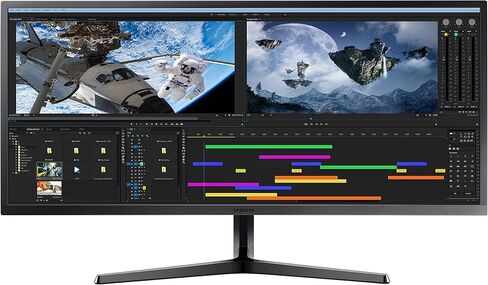 Samsung 34-inch Class Ultrawide Monitor with 21:9 Wide Screen, S34J552WQNXZA (Renewed) in Saudi Arabia