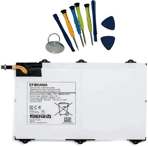 EB-BT567ABA Tablet Battery for Samsung Galaxy Tab E 9.6 XLTE SM-T567 SM-T567V SM-T560NU EB-BT567ABA Series Notebook 3.8V 7300mAh 27.74Wh in Saudi Arabia