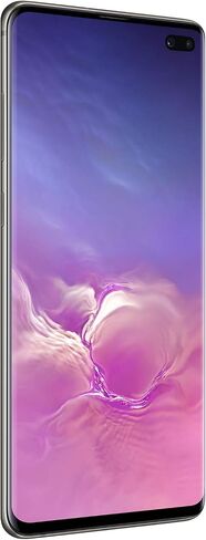 Samsung Galaxy S10+ Factory Unlocked Android Cell Phone | US Version | 1TB of Storage | Fingerprint ID and Facial Recognition | Long-Lasting Battery | Ceramic Black in Kuwait