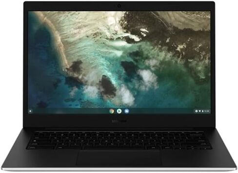 Samsung Galaxy Chromebook XE340XDA-KA2US 14" 4GB 64GB eMMC Celeron® N4500 2.80GHz ChromeOS, Silver ( in Saudi Arabia
