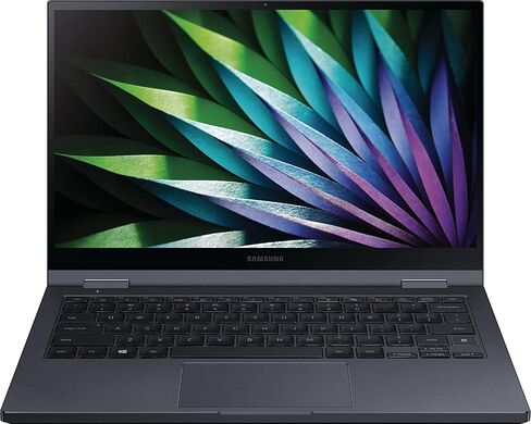 Samsung Galaxy Book Flex2 Alpha 2-in-1 13 Laptop 13.3" FHD QLED Touchscreen 11th Gen Intel Quad-Core i7-1165G7 16GB RAM 512GB SSD Backlit Keyboard Fingerprint USB-C Dolby Atmos Win10 Black in Saudi Arabia