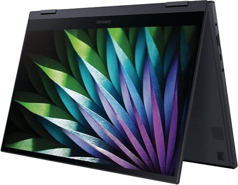Samsung Galaxy Book Flex2 Alpha 2-in-1 13 Laptop 13.3" FHD QLED Touchscreen 11th Gen Intel Quad-Core i7-1165G7 16GB RAM 512GB SSD Backlit Keyboard Fingerprint USB-C Dolby Atmos Win10 Black in Saudi Arabia