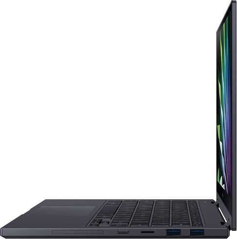 Samsung Galaxy Book Flex2 Alpha 2-in-1 13 Laptop 13.3" FHD QLED Touchscreen 11th Gen Intel Quad-Core i7-1165G7 16GB RAM 512GB SSD Backlit Keyboard Fingerprint USB-C Dolby Atmos Win10 Black in Saudi Arabia