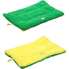 سرير حيوانات مدلّلة صديق للبيئة وذو وجهين من Eco-Paw, Medium, Black And White in Kuwait