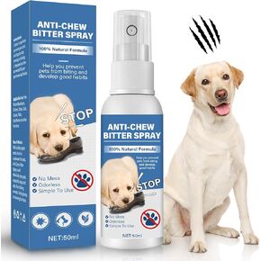 Bitter Apple Spray for Dogs to Stop Chewing,No Chew Spray for Dogs,Prevents Dogs From Biting and Protect the Safety of Furniture and Pets for Indoor and Outdoor Use in Kuwait