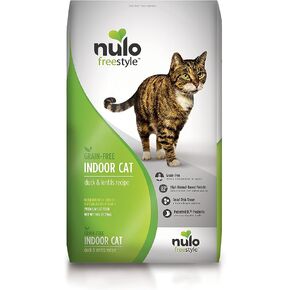 Nulo FreeStyle Dry Cat Food Indoor - Duck & Cod, High Protein Grain-Free Dry Cat Food, Natural Kibble with Probiotics and Omegas Fatty Acids, 4lb Bag in Saudi Arabia