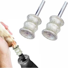 أداة تشذيب أظافر الكلاب من OVATAVO - أداة تزيين أظافر الكلاب من أجل Dremel - مرفق مطحنة أظافر الحيوانات الأليفة مقاس 1/8 بوصة للكلاب والقطط والحيوانات الصغيرة (2 لتر) in Kuwait