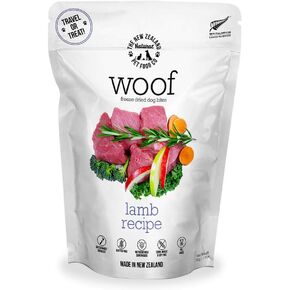 WOOF Lamb Freeze Dried Raw Dog Food, Mixer, or Topper, or Treat - High Protein, Natural, Limited Ingredient Recipe 1.76 oz in Saudi Arabia