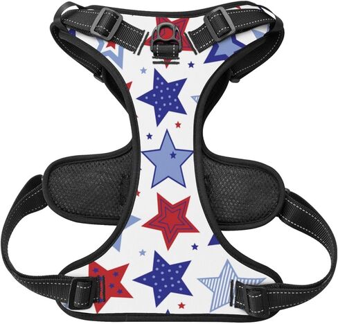 نجم البحر لا سحب الكلب تسخير للكلاب الكبيرة لا سحب المقود الكلب، قابل للتعديل كبير الكلب تسخير عاكس سترة الكلب تسخير، من السهل المشي الكلب تسخير للكلاب المتوسطة لا سحب تسخير الحيوانات الأليفة in Kuwait