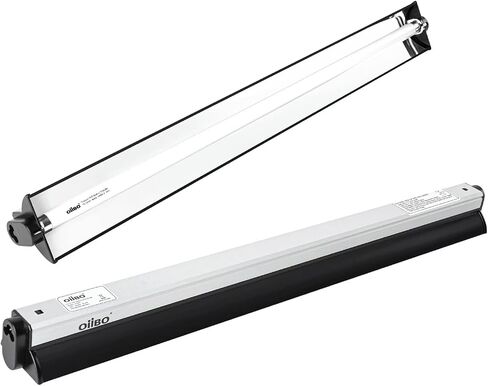 Oiibo Reptile T5 UVB Lighting Combo Kit, Reptile Light Fixture with 24W Fluorescent 5.0 UVB Light Bulb for Reptiles High Output T5 HO UVB Reptile Light in Kuwait