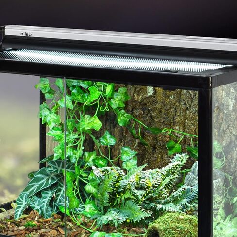 Oiibo Reptile T5 UVB Lighting Combo Kit, Reptile Light Fixture with 24W Fluorescent 5.0 UVB Light Bulb for Reptiles High Output T5 HO UVB Reptile Light in Kuwait