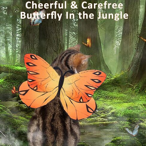 Butterfly Wings for Dogs Dog Halloween Costumes for Dogs, Cat Dog Butterfly Wings Cats Halloween Dog Costume Butterfly Dog Costumes, Christmas Halloween Dog Wings Butterfly Wings for Cats Small Dogs in Kuwait