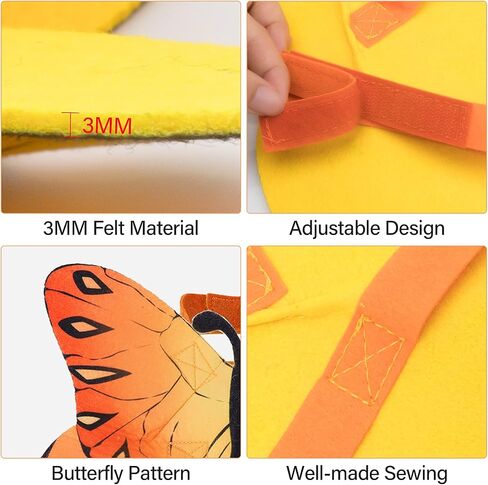Butterfly Wings for Dogs Dog Halloween Costumes for Dogs, Cat Dog Butterfly Wings Cats Halloween Dog Costume Butterfly Dog Costumes, Christmas Halloween Dog Wings Butterfly Wings for Cats Small Dogs in Kuwait