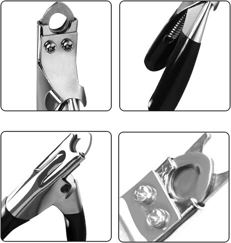 ماكينة قص أظافر الكلاب والقطط من Auson، أدوات تشذيب احترافية لمخالب الحيوانات الأليفة، شفرات حادة من الفولاذ المقاوم للصدأ، أدوات تزيين الحيوانات الأليفة المتوسطة والكبيرة، مقابض مريحة للحيوانات الصغيرة والمتوسطة والكبيرة (أسود) in Kuwait