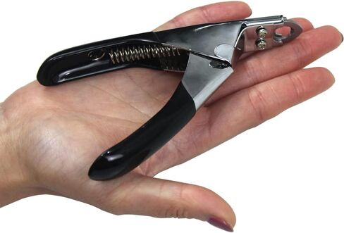 ماكينة قص أظافر الكلاب والقطط من Auson، أدوات تشذيب احترافية لمخالب الحيوانات الأليفة، شفرات حادة من الفولاذ المقاوم للصدأ، أدوات تزيين الحيوانات الأليفة المتوسطة والكبيرة، مقابض مريحة للحيوانات الصغيرة والمتوسطة والكبيرة (أسود) in Kuwait