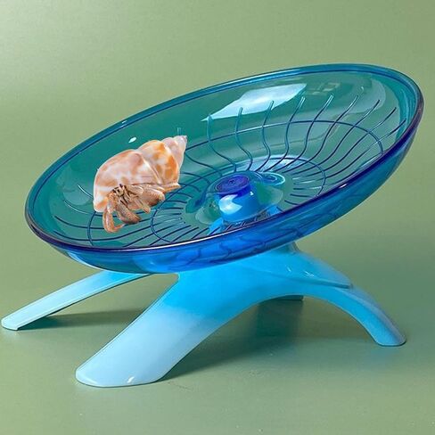 لعبة عجلة سرطان البحر الناسك، ألعاب عجلة الجري الهامستر، ملحق قفص الحيوانات الصغيرة، ملحق الخزان، مناسب لفئران الهامستر سرطان البحر الناسك in Kuwait