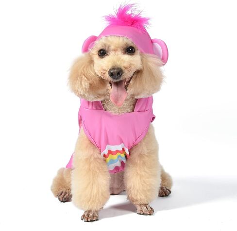 Halloween Cheer Bear Sleeveless Hoodie - S - Cozy Hoodie for Dogs | Fun and Cute Halloween Costumes for Dogs| Officially Licensed Care Bears Pet Products in Saudi Arabia