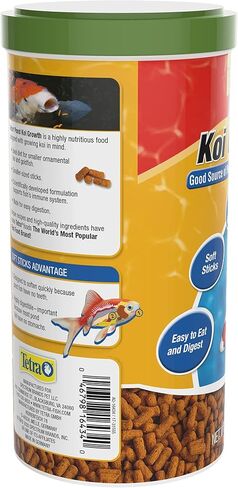 TetraPond Koi Growth 4.85 Pounds, Soft Sticks, Pond Fish Food in Saudi Arabia