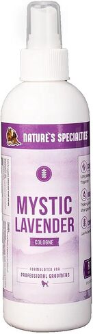 Nature's Specialties Mystic Lavender Dog Cologne for Pets, Natural Choice for Professional Groomers, Ready to Use Perfume, Made in USA, Finishing Spray, 8 oz in Kuwait