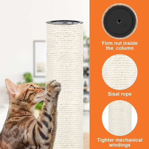 4 PCS M8 Cat Scratching Post Replacement, 15.7 x 3.1 Inches in Saudi Arabia