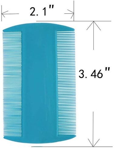 8 Pcs Double Sided Fine Combs,Cat Dog Pet Grooming Fine Tooth Hair Combs in Kuwait