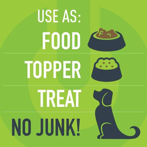 Freeze Dried Raw Dog Food, Dog Food Topper, Dog Treats - Premium Quality Ingredients, Real Meat First Ingredient, All Natural, Complete Nutrition, 14oz in Saudi Arabia