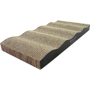 cat Scratcher. Cat Scratching Board with Catnip and Durable Corrugated Scraper. Moderm Reversible Scratching Post for Cats. Protect Your Furniture. Catnip Included. Scratch pad in Saudi Arabia