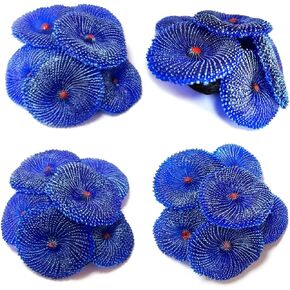 Artificial Coral, Faux Coral Ornaments, Coral Aquarium Decorations for Fish Tank Aquarium, Fish Cave Hideout Decoration Landscape (Blue Coral) in Kuwait