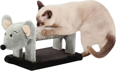 عمود الخدش للقطط على شكل فأر عمودي مع ذيل كروي زنبركي من ايتنا كيتن in Kuwait