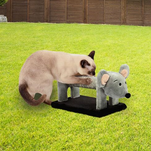 عمود الخدش للقطط على شكل فأر عمودي مع ذيل كروي زنبركي من ايتنا كيتن in Kuwait