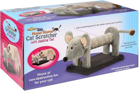 عمود الخدش للقطط على شكل فأر عمودي مع ذيل كروي زنبركي من ايتنا كيتن in Kuwait