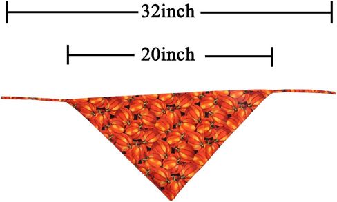 2 Pack Halloween Dog Bandana Reversible Triangle Bibs Scarf Accessories in Saudi Arabia