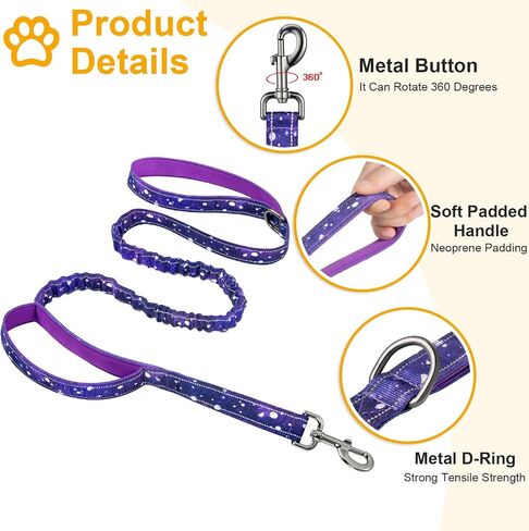 DAGANXI Dog Collar Adjustable Soft Neoprene Padded Breathable Reflective Strip Nylon Collar for Small Medium Large Dogs, with Airtags Case and Dog Poop Bags Dispenser (Large, Red/Black) in Kuwait
