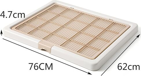 Smart Paws Large 29.92"x24.4" Pet Training Tray,Pet Training Pads Holder,Pet Toilet (Coffee) in Kuwait