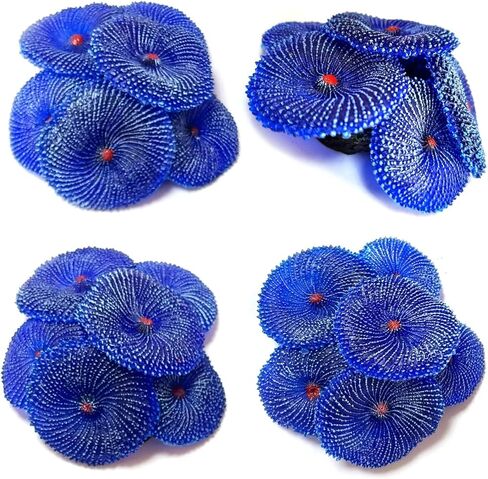 Artificial Coral, Faux Coral Ornaments, Coral Aquarium Decorations for Fish Tank Aquarium, Fish Cave Hideout Decoration Landscape (Blue Coral) in Kuwait