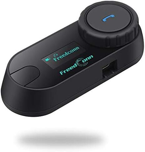 FreedConn Group Motorcycle Helmet Bluetooth Headset, FX 2-10 Riders Motorbike Intercom Universal Pairing, Ultra-Thin Fashion Communication System with Noise Cancellation, IP67 Waterproof, Music Share in Saudi Arabia
