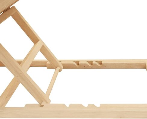 ExiBryony Pet Ramp Large Size-Portable Folding Nonslip Wooden Ramp for Dogs & Cats Up to 100 Lbs 40"Long and Height Adjustable from 13.8"to 21.7",Suit for Indoor Outdoor Bed Couch Car Use in Kuwait