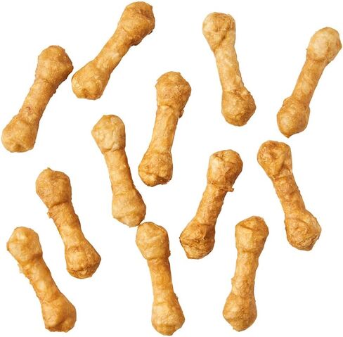 مزارع فيلدكريست لا شيء لإخفاء بديل الجلود الخام الطبيعية 3 بوصات عظام معقودة للكلاب - مضغ ممتاز للكلاب سهل الهضم - عظام نهائية للكلاب الصغيرة - رائعة لصحة الأسنان، 12 قطعة in Kuwait